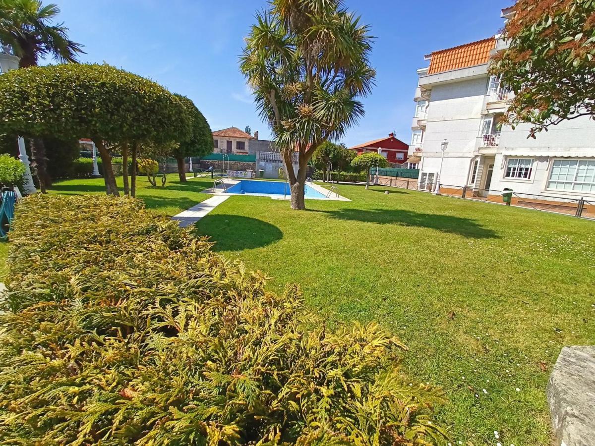 Апартаменты Gran Lar, 2 Hab Con Piscina Y Jardin En Samil Виго Экстерьер фото