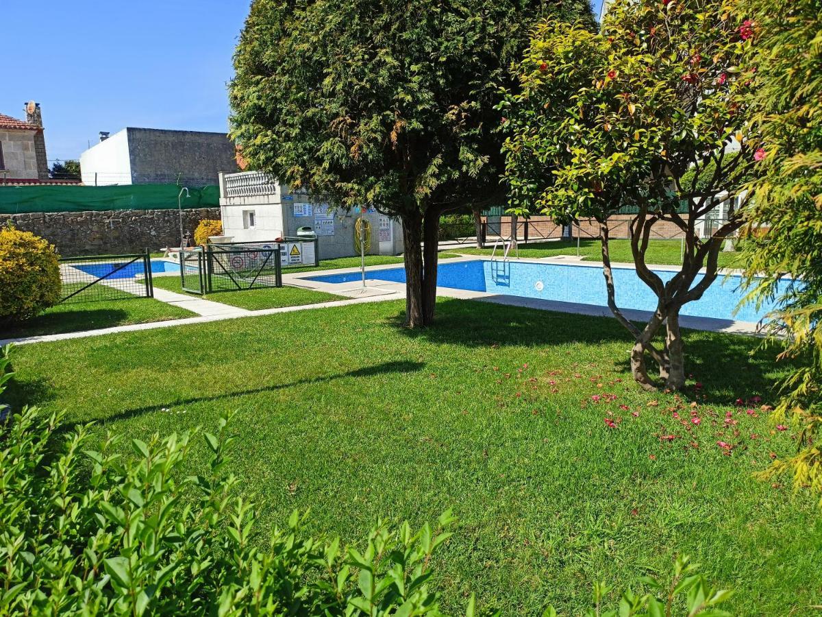 Апартаменты Gran Lar, 2 Hab Con Piscina Y Jardin En Samil Виго Экстерьер фото